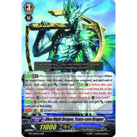 Vanguard_TCG_card_BT11_007EN_RRR_Blue_Flight_Dragon_Trans-core_Dragon_Seal_Dragons_Unleashed