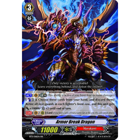 Vanguard_TCG_card_BT11_016EN_RR_Armor_Break_Dragon_Seal_Dragons_Unleashed