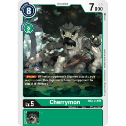 Digimon_TCG_BT2-048_Cherrymon_Uncommon_Ultimate_Power_Card_Game