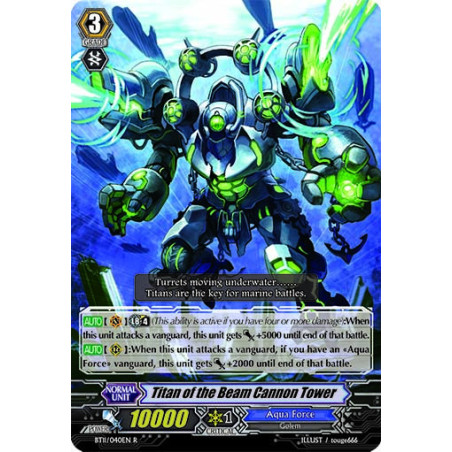 Vanguard_TCG_card_BT11_040EN_R_Titan_of_the_Beam_Cannon_Tower_Seal_Dragons_Unleashed