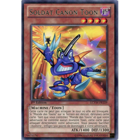 yu-gi-oh-tcg-lcyw-fr109-r-soldat-canon-toon-collection-legendaire-3-le-monde-de-yugi-mega-pack