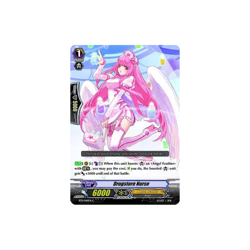 Vanguard_TCG_card_BT11_048EN_C_Drugstore_Nurse_Seal_Dragons_Unleashed