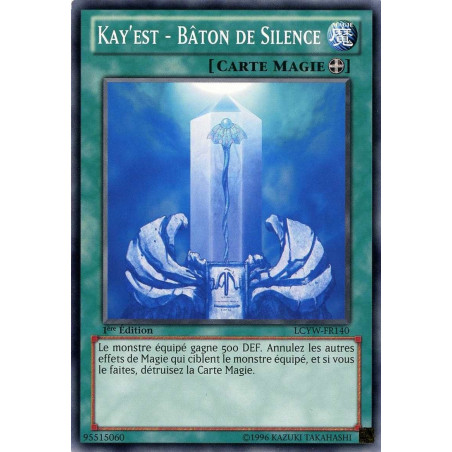 yu-gi-oh-tcg-lcyw-fr140-c-kay-est-baton-de-silence-collection-legendaire-3-le-monde-de-yugi-mega-pack