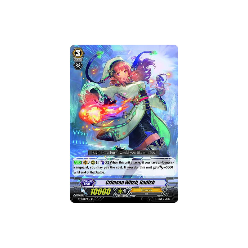 Vanguard_TCG_card_BT11_055EN_C_Crimson_Witch_Radish_Seal_Dragons_Unleashed