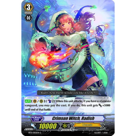 Vanguard_TCG_card_BT11_055EN_C_Crimson_Witch_Radish_Seal_Dragons_Unleashed