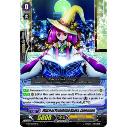 Vanguard_TCG_card_BT11_057EN_C_Witch_of_Prohibited_Books_Cinnamon_Seal_Dragons_Unleashed
