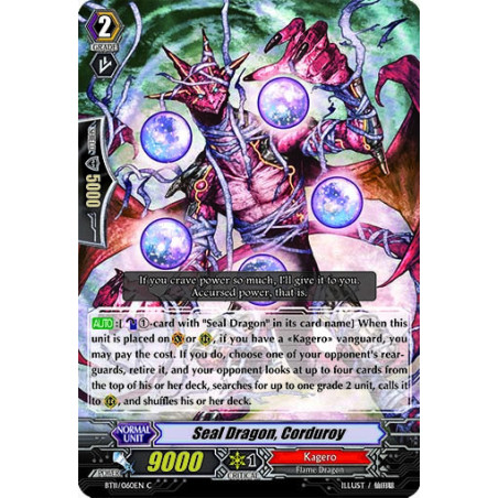 Vanguard_TCG_card_BT11_060EN_C_Seal_Dragon_Corduroy_Seal_Dragons_Unleashed
