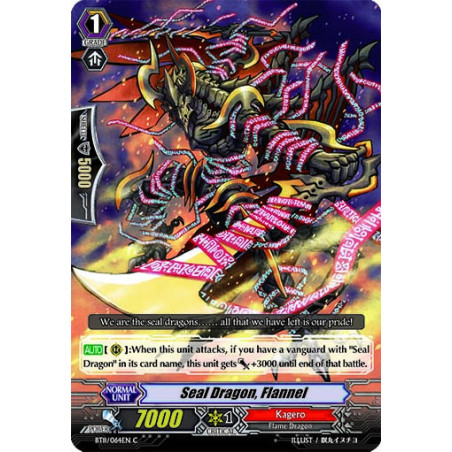 Vanguard_TCG_card_BT11_064EN_C_Seal_Dragon_Flannel_Seal_Dragons_Unleashed
