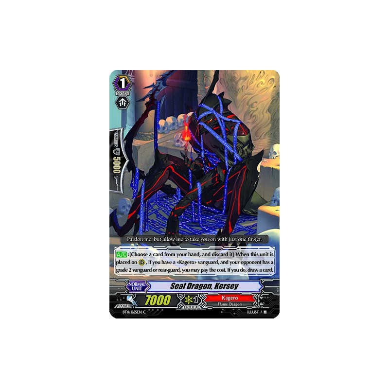 Vanguard_TCG_card_BT11_065EN_C_Seal_Dragon_Kersey_Seal_Dragons_Unleashed