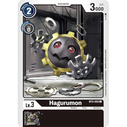 Digimon_TCG_BT2-052_Hagurumon_Common_Ultimate_Power_Card_Game