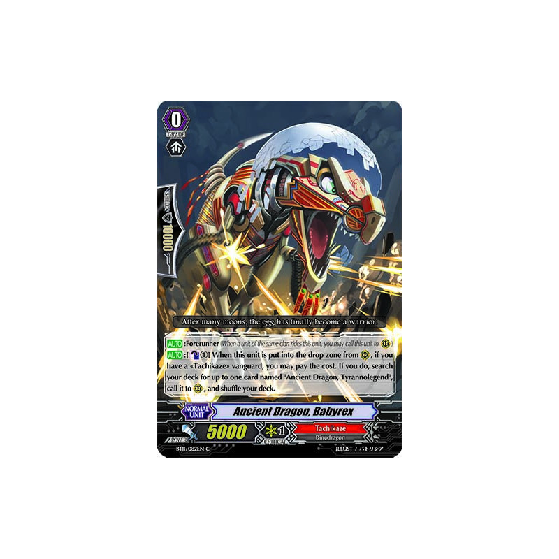 Vanguard_TCG_card_BT11_082EN_C_Ancient_Dragon_Babyrex_Seal_Dragons_Unleashed
