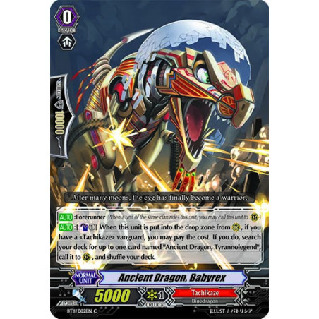 Vanguard_TCG_card_BT11_082EN_C_Ancient_Dragon_Babyrex_Seal_Dragons_Unleashed