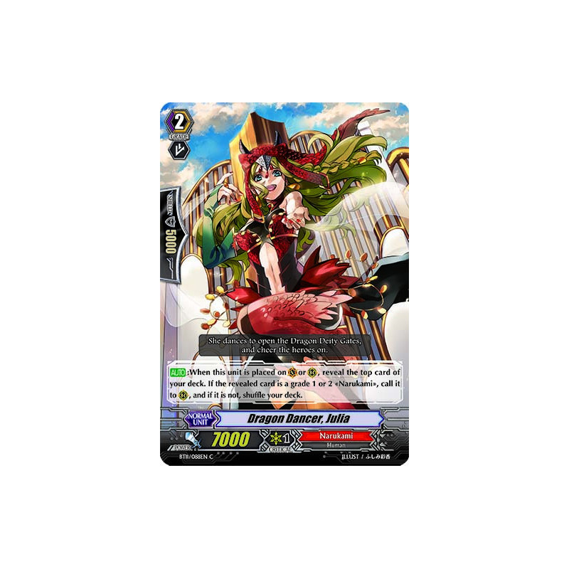 Vanguard_TCG_card_BT11_088EN_C_Dragon_Dancer_Julia_Seal_Dragons_Unleashed