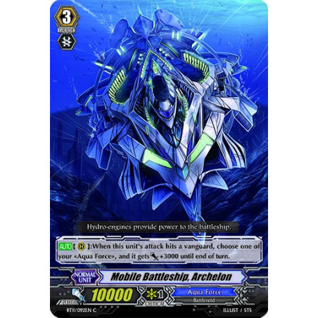Vanguard_TCG_card_BT11_092EN_C_Mobile_Battleship_Archelon_Seal_Dragons_Unleashed
