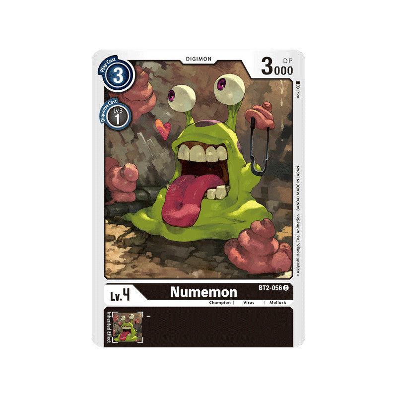 Digimon_TCG_BT2-056_Numemon_Common_Ultimate_Power_Card_Game