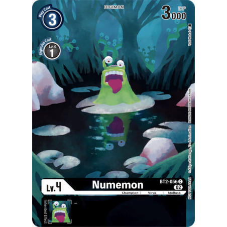 Digimon_TCG_BT2-056_AA_Numemon_Alternative_Art_Ultimate_Power_Card_Game