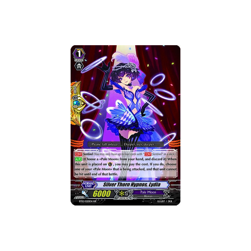 Vanguard_TCG_card_BT12_020EN_RR_Silver_Thorn_Hypnos_Lydia_Binding_Force_of_the_Black_Rings