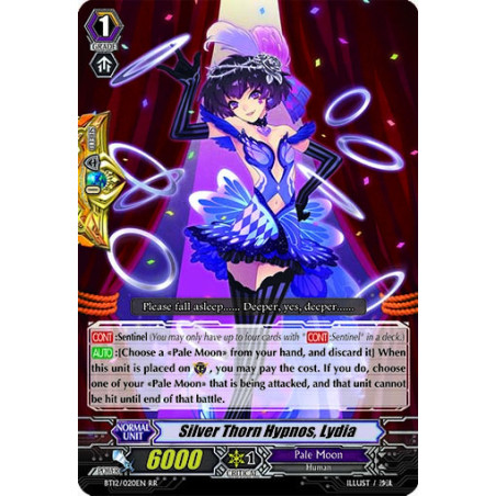 Vanguard_TCG_card_BT12_020EN_RR_Silver_Thorn_Hypnos_Lydia_Binding_Force_of_the_Black_Rings