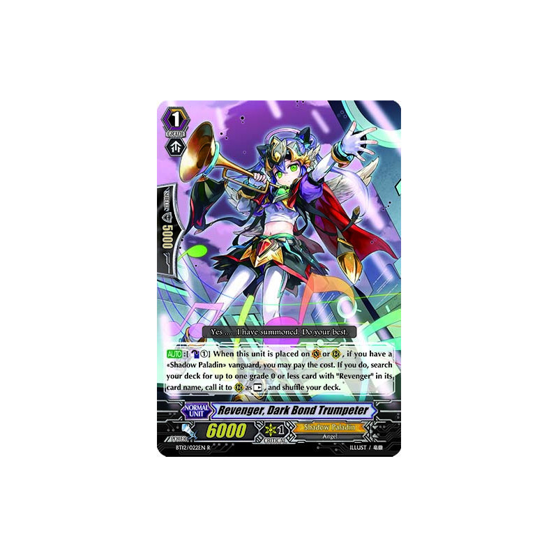 Vanguard_TCG_card_BT12_022EN_R_Revenger_Dark_Bond_Trumpeter_Binding_Force_of_the_Black_Rings