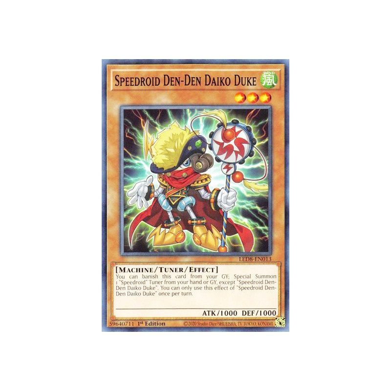 yu-gi-oh-tcg-led8-en013-c-speedroid-den-den-daiko-duke-legendary-duelists-synchro-storm