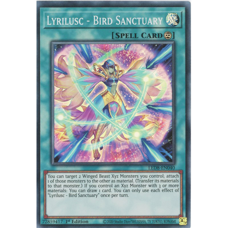 yu-gi-oh-tcg-led8-en040-sr-lyrilusc-bird-sanctuary-legendary-duelists-synchro-storm