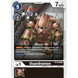 Digimon_TCG_BT2-058_Guardromon_Common_Ultimate_Power_Card_Game