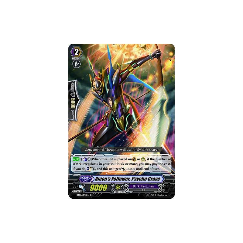 Vanguard_TCG_card_BT12_036EN_R_Amon_s_Follower_Psycho_Grave_Binding_Force_of_the_Black_Rings