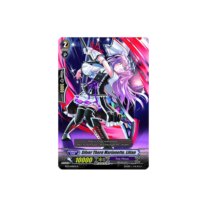 Vanguard_TCG_card_BT12_040EN_R_Silver_Thorn_Marionette_Lilian_Binding_Force_of_the_Black_Rings
