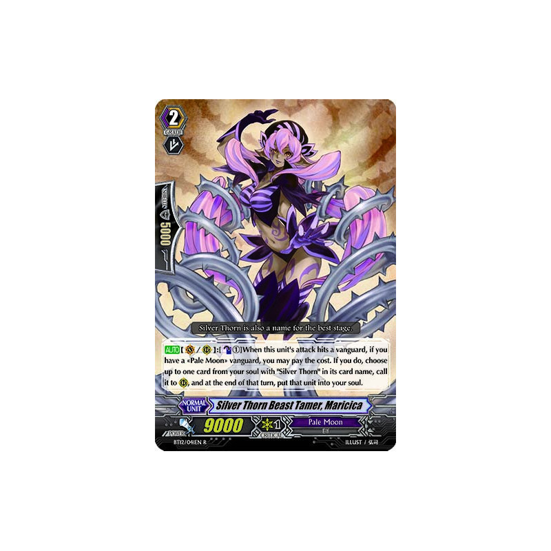 Vanguard_TCG_card_BT12_041EN_R_Silver_Thorn_Beast_Tamer_Maricica_Binding_Force_of_the_Black_Rings