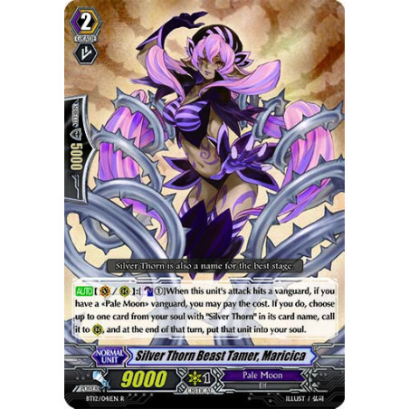 Vanguard_TCG_card_BT12_041EN_R_Silver_Thorn_Beast_Tamer_Maricica_Binding_Force_of_the_Black_Rings