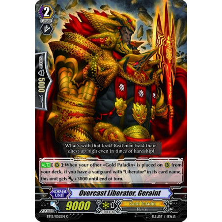 Vanguard_TCG_card_BT12_052EN_C_Overcast_Liberator_Geraint_Binding_Force_of_the_Black_Rings
