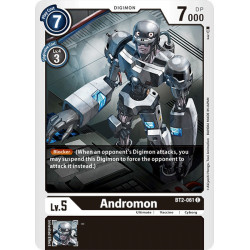 Digimon_TCG_BT2-061_Andromon_Common_Ultimate_Power_Card_Game