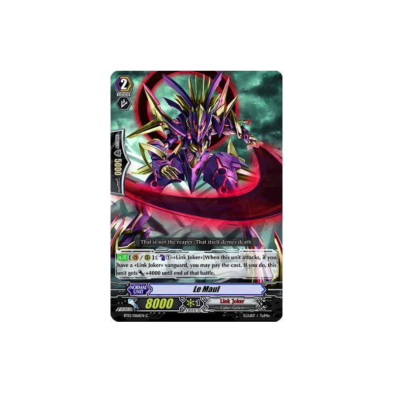 Vanguard_TCG_card_BT12_066EN_C_Le_Maul_Binding_Force_of_the_Black_Rings