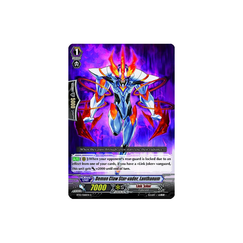 Vanguard_TCG_card_BT12_068EN_C_Demon_Claw_Star-vader_Lanthanum_Binding_Force_of_the_Black_Rings