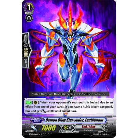 Vanguard_TCG_card_BT12_068EN_C_Demon_Claw_Star-vader_Lanthanum_Binding_Force_of_the_Black_Rings