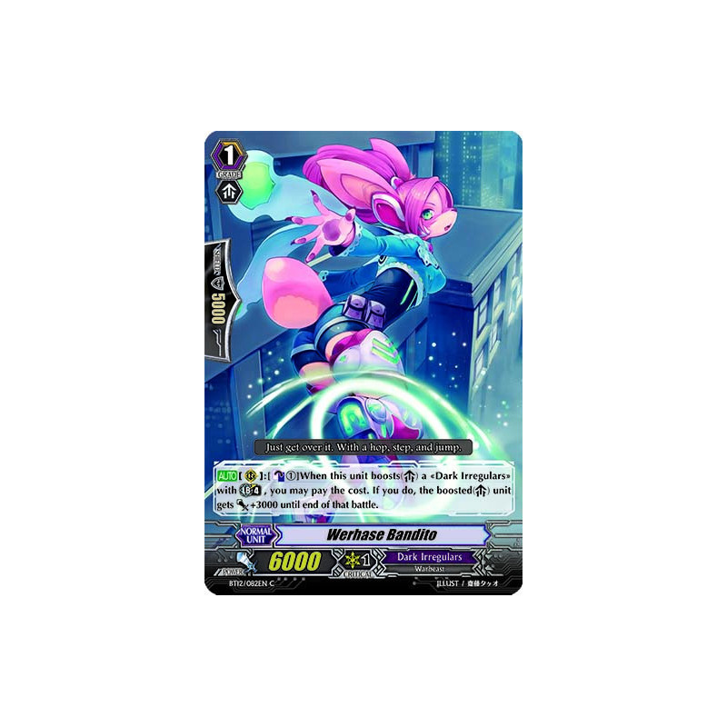 Vanguard_TCG_card_BT12_082EN_C_Werhase_Bandito_Binding_Force_of_the_Black_Rings