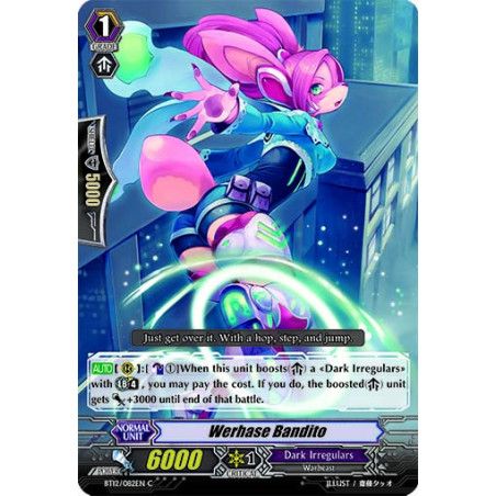 Vanguard_TCG_card_BT12_082EN_C_Werhase_Bandito_Binding_Force_of_the_Black_Rings