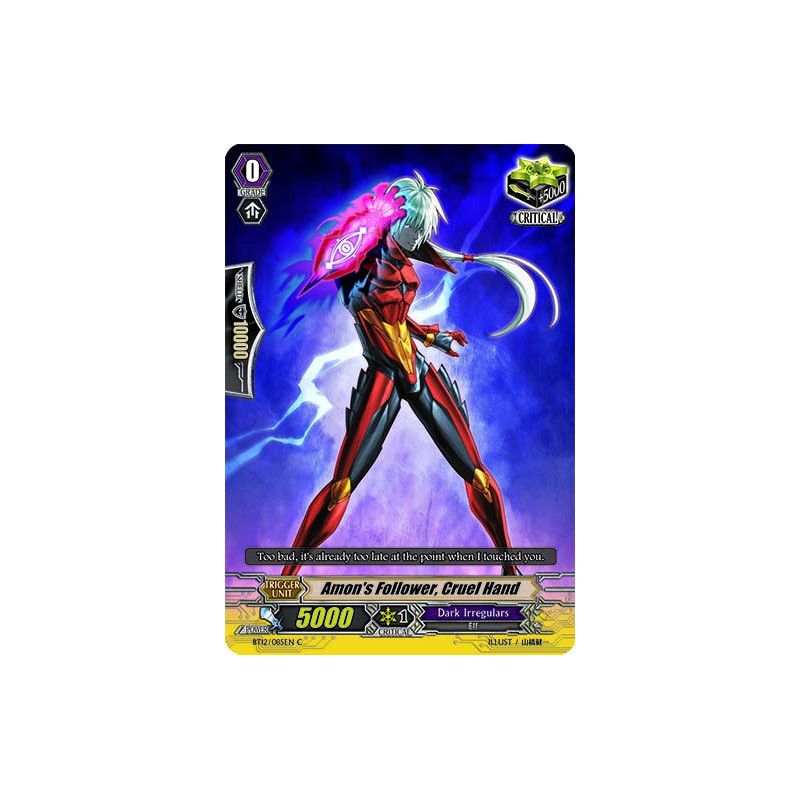 Vanguard_TCG_card_BT12_085EN_C_Amon_s_Follower_Cruel_Hand_Binding_Force_of_the_Black_Rings