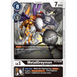 Digimon_TCG_BT2-063_MetalGreymon_Common_Ultimate_Power_Card_Game