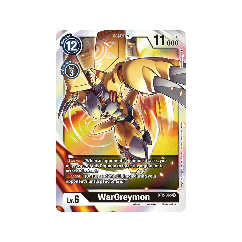 Digimon_TCG_BT2-065_WarGreymon_Super_Rare_Ultimate_Power_Card_Game