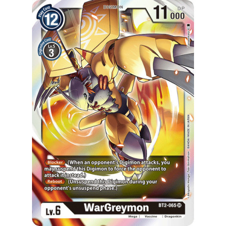 Digimon_TCG_BT2-065_WarGreymon_Super_Rare_Ultimate_Power_Card_Game