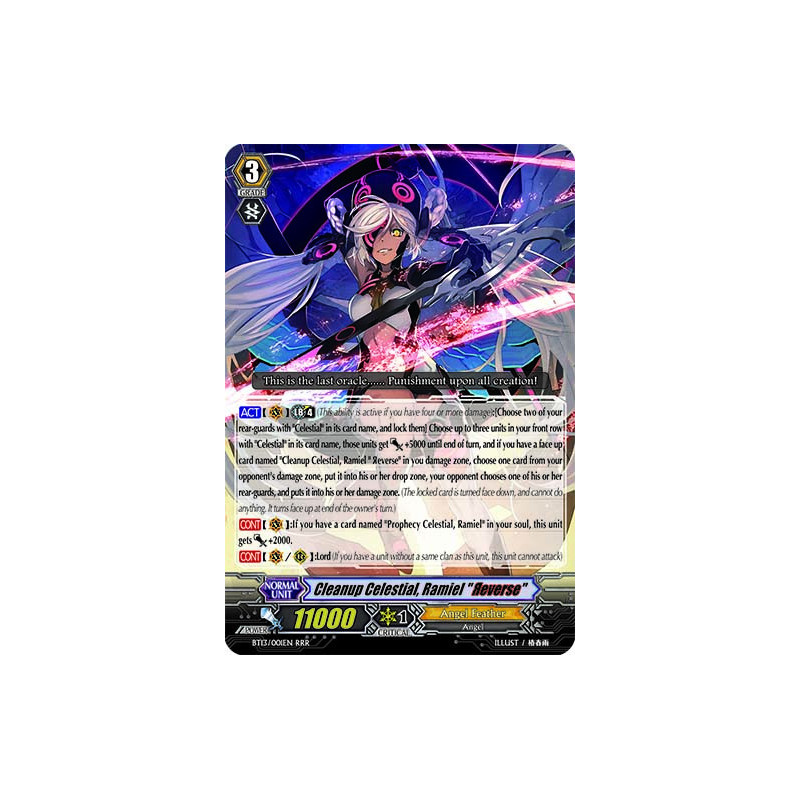 Vanguard_TCG_card_BT13_001EN_RRR_Cleanup_Celestial_Ramiel_Яeverse_Catastrophic_Outbreak