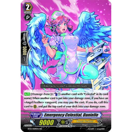 Vanguard_TCG_card_BT13_009EN_RR_Emergency_Celestial_Danielle_Catastrophic_Outbreak