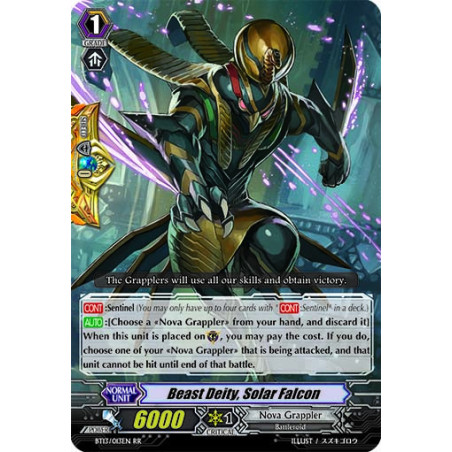Vanguard_TCG_card_BT13_013EN_RR_Beast_Deity_Solar_Falcon_Catastrophic_Outbreak