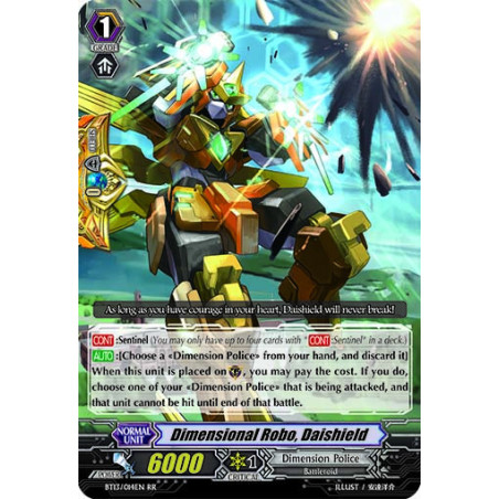 Vanguard_TCG_card_BT13_014EN_RR_Dimensional_Robo_Daishield_Catastrophic_Outbreak