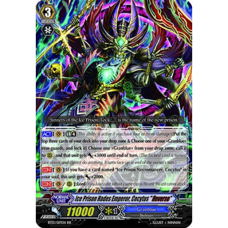 Vanguard_TCG_card_BT13_017EN_RR_Ice_Prison_Hades_Emperor_Cocytus_Яeverse_Catastrophic_Outbreak