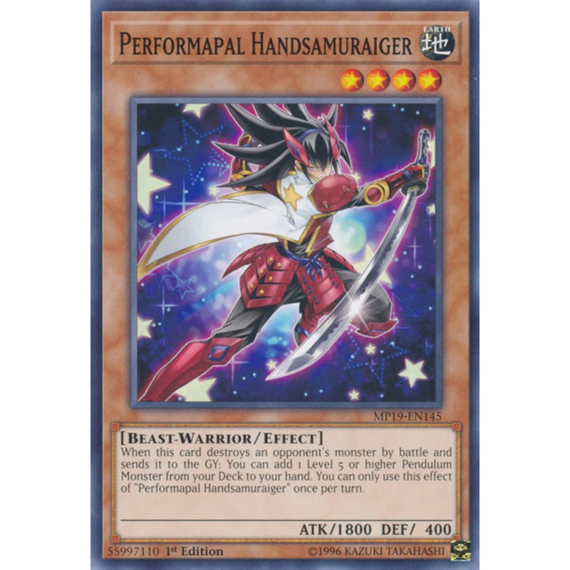 yu-gi-oh-tcg-mp19-en145-c-performapal-handsamuraiger-2019-gold-sarcophagus-tin-mega-pack