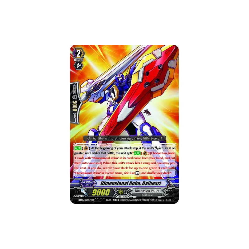 Vanguard_TCG_card_BT13_029EN_R_Dimensional_Robo_Daiheart_Catastrophic_Outbreak