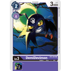 Digimon_TCG_BT2-067_DemiDevimon_Uncommon_Ultimate_Power_Card_Game