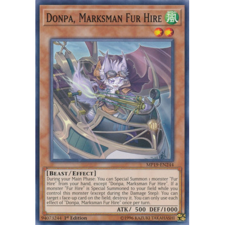 yu-gi-oh-tcg-mp19-en244-c-donpa-marksman-fur-hire-2019-gold-sarcophagus-tin-mega-pack
